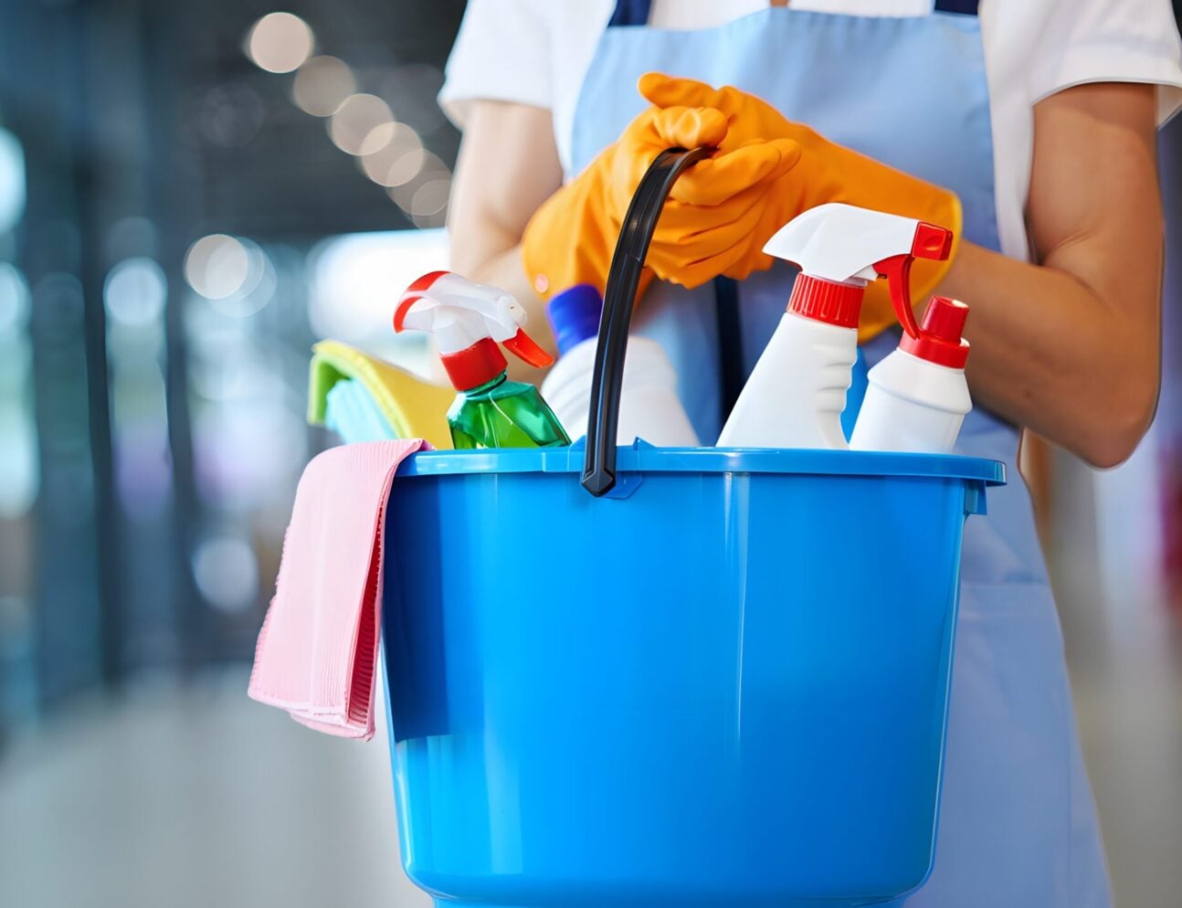 Professional cleaning and cleanliness.